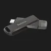 Флеш-накопитель SanDisk USB 3.1 iXpand Luxe 128GB Type-C/Lightning (Black)