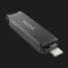 Флеш-накопитель SanDisk USB 3.1 iXpand Luxe 128GB Type-C/Lightning (Black)