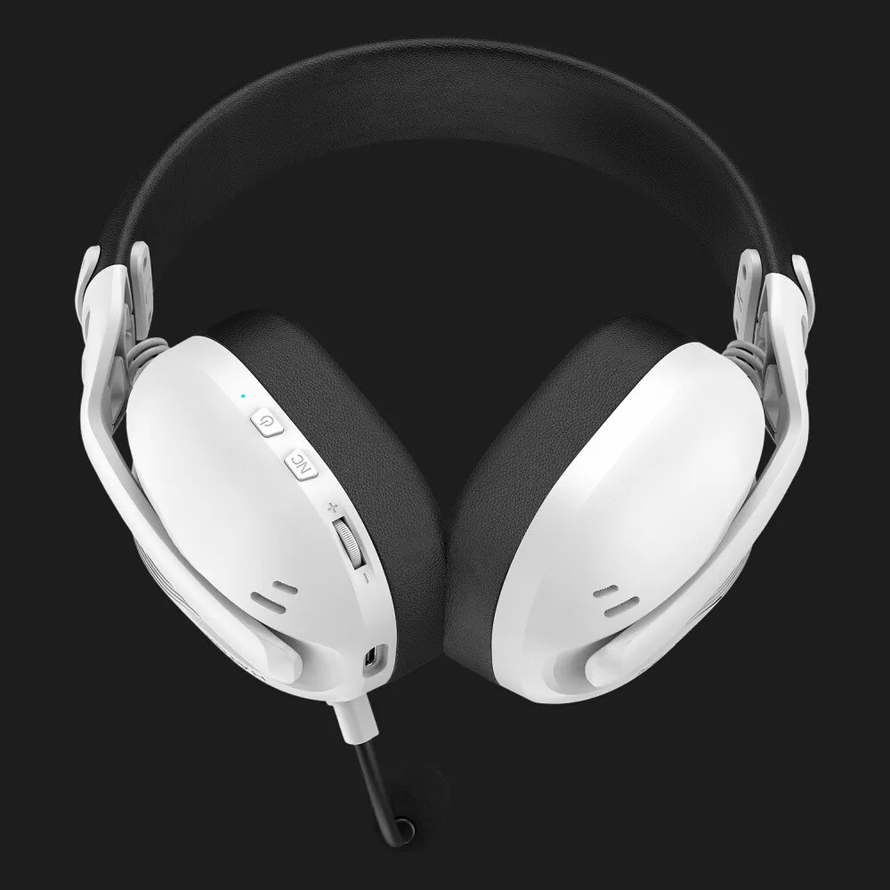 Ігрова гарнітура Hator Hyperpunk 3 Hi-Res wireless (White) (ESH16) (UA)