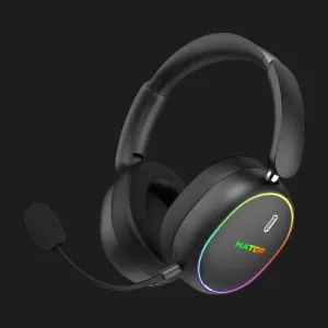 Игровая гарнитура Hator Phoenix 2 Hi-Res wireless (Black) (ESH40) (UA) в Дрогобыче