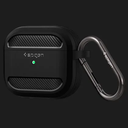 Захисний чохол Spigen Rugged Armor для AirPods 3  (Black) в Дубно