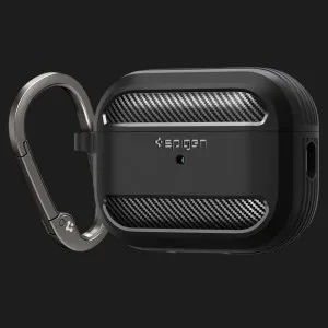 Защитный чехол Spigen Rugged Armor для AirPods Pro 2 (2nd/1st gen) (Black) в Луцке