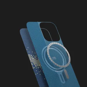 Чехол Pitaka MagEZ Case 6 для iPhone 16 Pro (Milky Way Galaxy) (Luminous) в Хмельницком