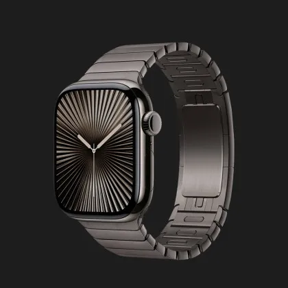 Apple Watch Series 10 GPS + LTE, 46mm Slate Titanium Case with Slate Link Bracelet (MX173+MXMK3) в Кропивницькому