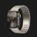 Apple Watch Series 10 GPS + LTE, 46mm Natural Titanium Case with Natural Link Bracelet (MX163+MXMF3)