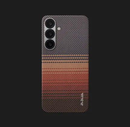 Чехол Pitaka Tactile Woven Case для Samsung Galaxy S25+ (Sunset)