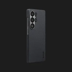 Чохол Pitaka Ultra-Slim Case для Samsung S25 Ultra (Black/Gray Twill) в Хмельницькому