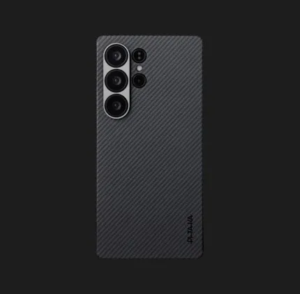 Чехол Pitaka Ultra-Slim Case для Samsung S25 Ultra (Black/Gray Twill)