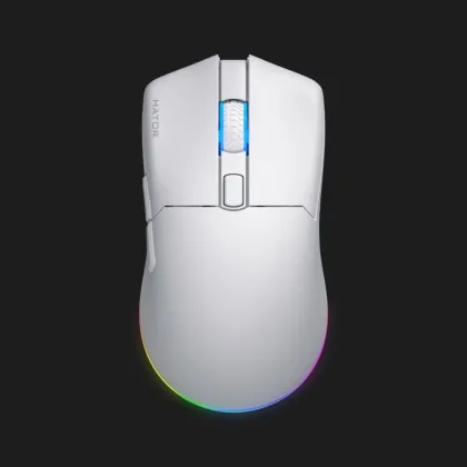 Ігрова миша Hator Pulsar 3 wireless (White) (HTM631)