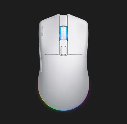 Ігрова миша Hator Pulsar 3 wireless (White) (HTM631) (UA)