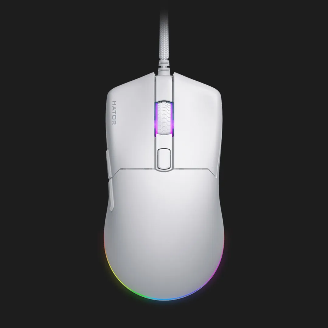 Ігрова миша Hator Pulsar 3 (White) (HTM611) (UA)