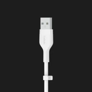 Кабель Belkin Silicone USB-A to USB-C 2m (White) в Хмельницком