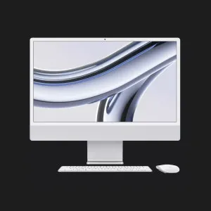 б/у Apple iMac 24 M3, 24GB / 1TB, 8 CPU / 10 GPU, Silver (Z19D0001X) (2023) (Хороший стан)