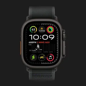 б/у Apple Watch Ultra 2 49mm Black Titanium Case with Black Trail Loop M/L (MX4V3) (Хорошее состояние)
