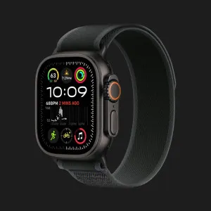 б/у Apple Watch Ultra 2 49mm Black Titanium Case with Black Trail Loop M/L (MX4V3) (Хорошее состояние)