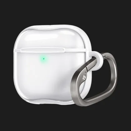 Чохол Spigen Ultra Hybrid для Apple AirPods 4 (Jet White) в Рівному