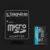 Карта памяти Kingston Canvas Go Plus Micro SDXC 128GB (adapter SD) (SDCG3/128GB)