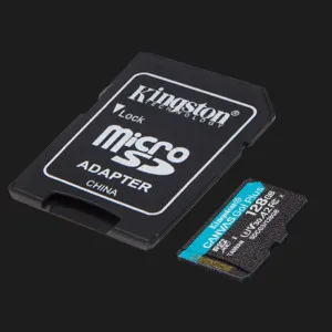 Карта пам'яті Kingston Canvas Go Plus Micro SDXC 128GB (adapter SD) (SDCG3/128GB) в Хмельницькому