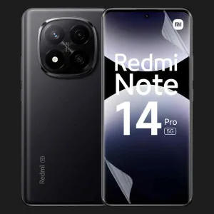 Захисна плівка Hydrogel Pro для Xiaomi Redmi Note 14 Pro (Glossy Clear) в Хмельницькому