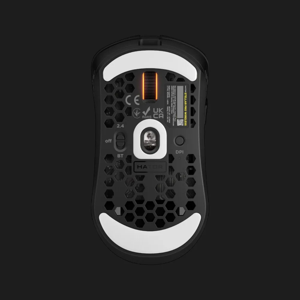 Игровая мышь HATOR Stellar PRO Wireless (Black) (UA)