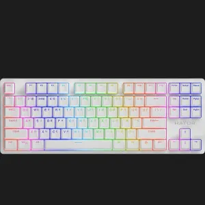 Клавіатура ігрова HATOR Rockfall 2 Mecha TKL orange (HTK-521) (White) (UA) в Бродах