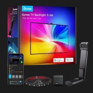 Набор адаптивной подсветки Govee H6097 Backlight 3 Lite 40-50' (Black) в Сваляве