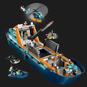 Конструктор LEGO City Арктический исследовательский корабль (60368)