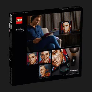 Конструктор LEGO Art «Король» Элвис Пресли (31204)