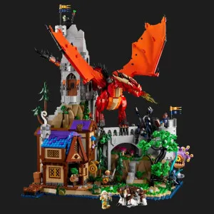 Конструктор LEGO Ideas Dungeons & Dragons: сказка о красном драконе (21348)