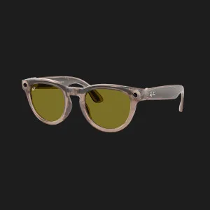 Смарт-окуляри Ray-Ban Meta Headliner Shiny Warm Stone/Dark Green Transition (RW4009F 6705M151)
