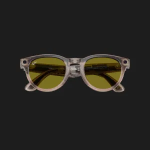 Смарт-окуляри Ray-Ban Meta Headliner Shiny Warm Stone/Dark Green Transition (RW4009F 6705M151)