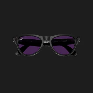 Смарт-окуляри Ray-Ban Meta Skyler (Gen 2) (Shiny Black/Clear to Amethyst Transitions) (RW4014 601/CH 52-20) (M)