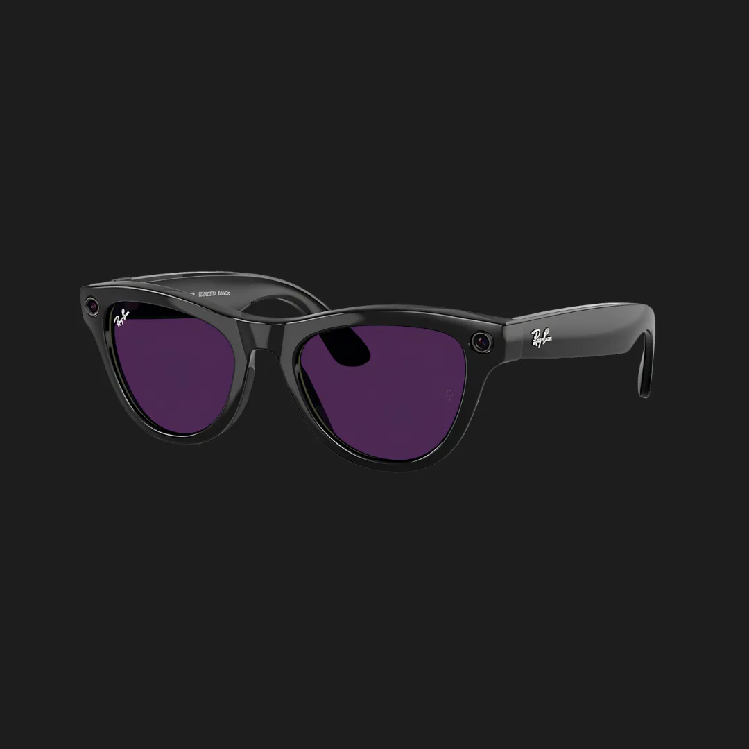 Смарт-окуляри Ray-Ban Meta Skyler Shiny Black/Amethyst Transitions (RW4010 601/CH 52-20) (M)