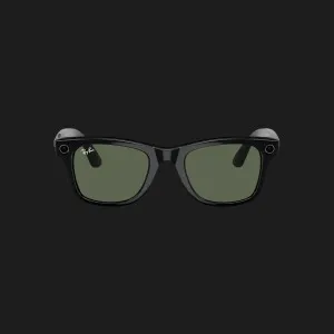 Смарт-окуляри Ray-Ban Meta Wayfarer Shiny Black/Green (RW4006 601/71 50-22) (M)