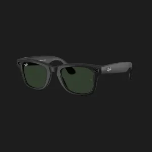 Смарт-окуляри Ray-Ban Meta Wayfarer (Gen 2) (Shiny Black/Clear to Graphite Green Transitions) (RW4012 601/1M 50-22) (М)