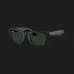 Смарт-очки Ray-Ban Meta Wayfarer Large Matte Black/Clear to Graphite Green Transitions (RW4008 601S1M 53-22)