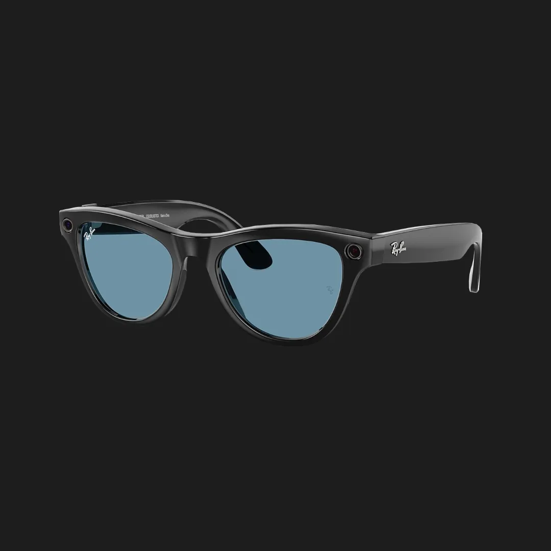 Смарт-окуляри Ray-Ban Meta Skyler Standard Shiny Black/Cerulean Blue Transitions (RW4010 601/MF 52-20) (M)