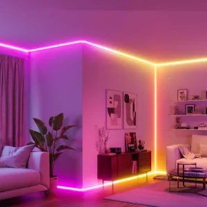 Стрічка світлодіодна Govee H6641 Neon Rope Light for Wall Lining, 5м (White) в Чернівцях