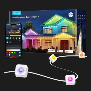 Стрічка світлодіодна Govee H705 Permanent Outdoor Lights 2, 30м (White) в Чернівцях