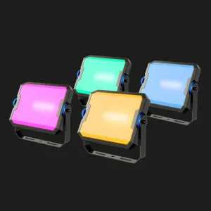 Набір світильників Govee H8057 Outdoor FLood Lights, 4шт (Black) в Хмельницькому