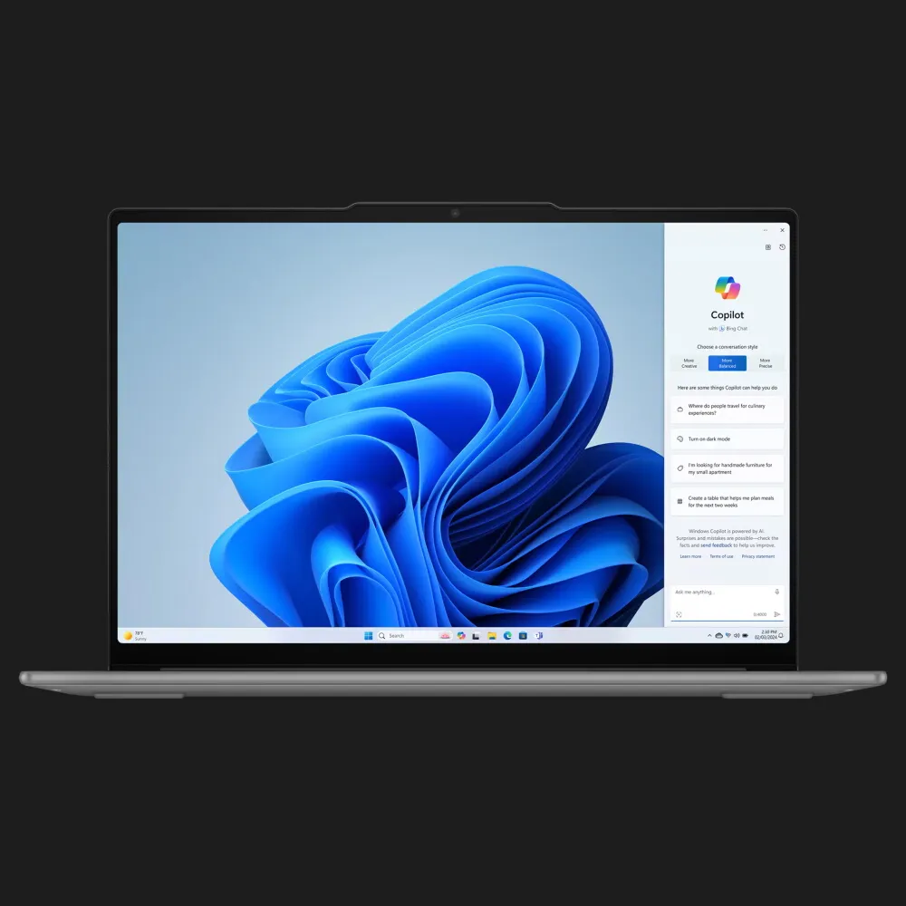 Ноутбук Lenovo Yoga Slim 7 15ILL9 15,3" (Intel Core Ultra 7/32GB/512GB (SSD)/Intel Arc) (83HMCTO1WW) (Standard)