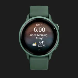 Garmin Vivoactive 6 Metallic Jasper Green with Jasper Green Band в Бердичеві