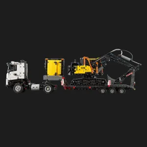 Конструктор LEGO Technic Вантажівка Volvo FMX і Електричний екскаватор EC230 (42175)