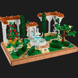 Конструктор LEGO Icons Сад фонтанів (10359)