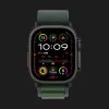 б/у Apple Watch Ultra 2 49mm Black Titanium Case with Dark Green Alpine Loop Medium (MX4R3)