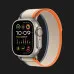 б/у Apple Watch Ultra 2 49mm GPS + LTE Titanium Case with Orange/Beige Trail Loop S/M (MRF13)