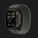 б/у Apple Watch Ultra 2 49mm Black Titanium Case with Green Trail Loop M/L (MYTJ3, MYQ43)