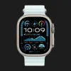 б/у Apple Watch Ultra 2 49mm Natural Titanium Case with Ice Blue Ocean Band (MYT03, MXTF3)