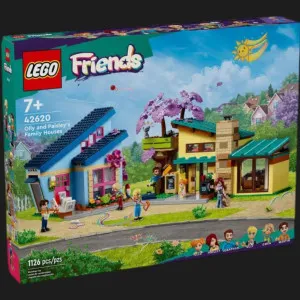 Конструктор LEGO Friends Семейные дома Олли и Пэйсли (42620)