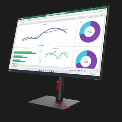 Монітор Lenovo 31.5" IPS 60Hz ThinkVision T32h-30 63D3GAT1UA (UA) в Ковелі